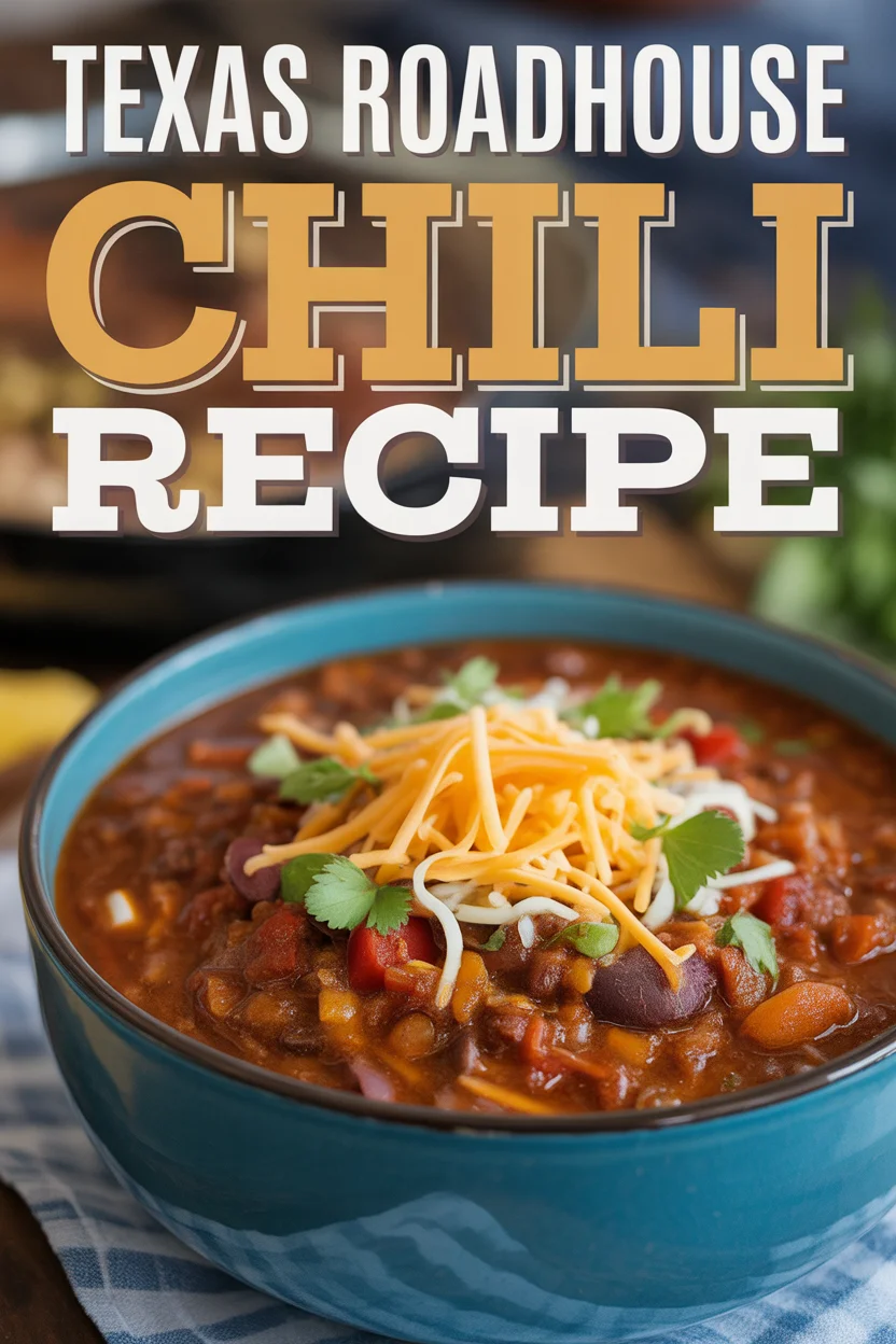texas roadhouse chili recipe