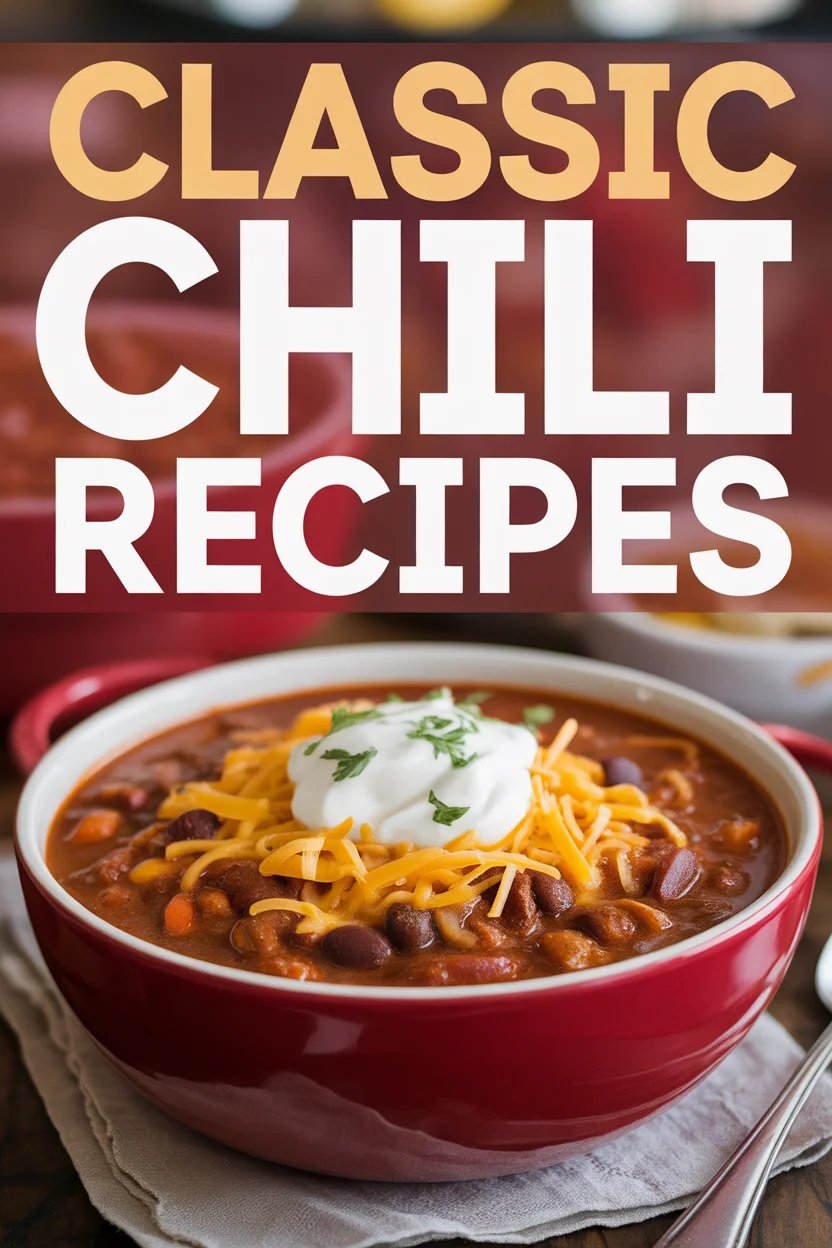 classic chili recipes
