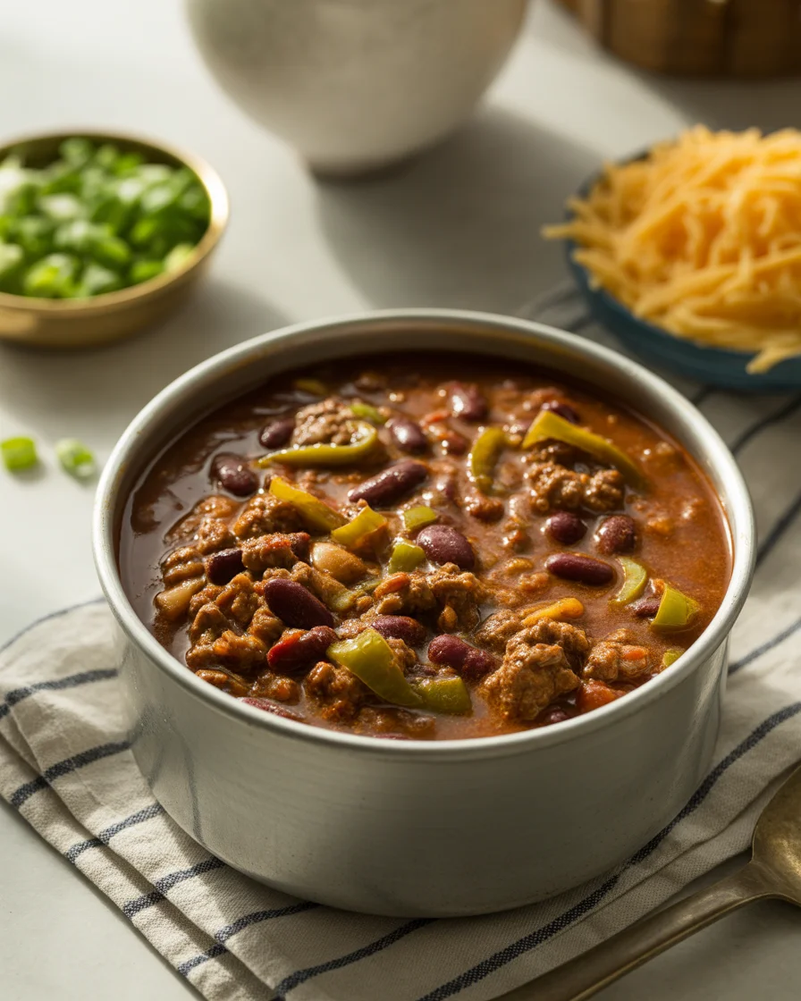 chili recipe with beans