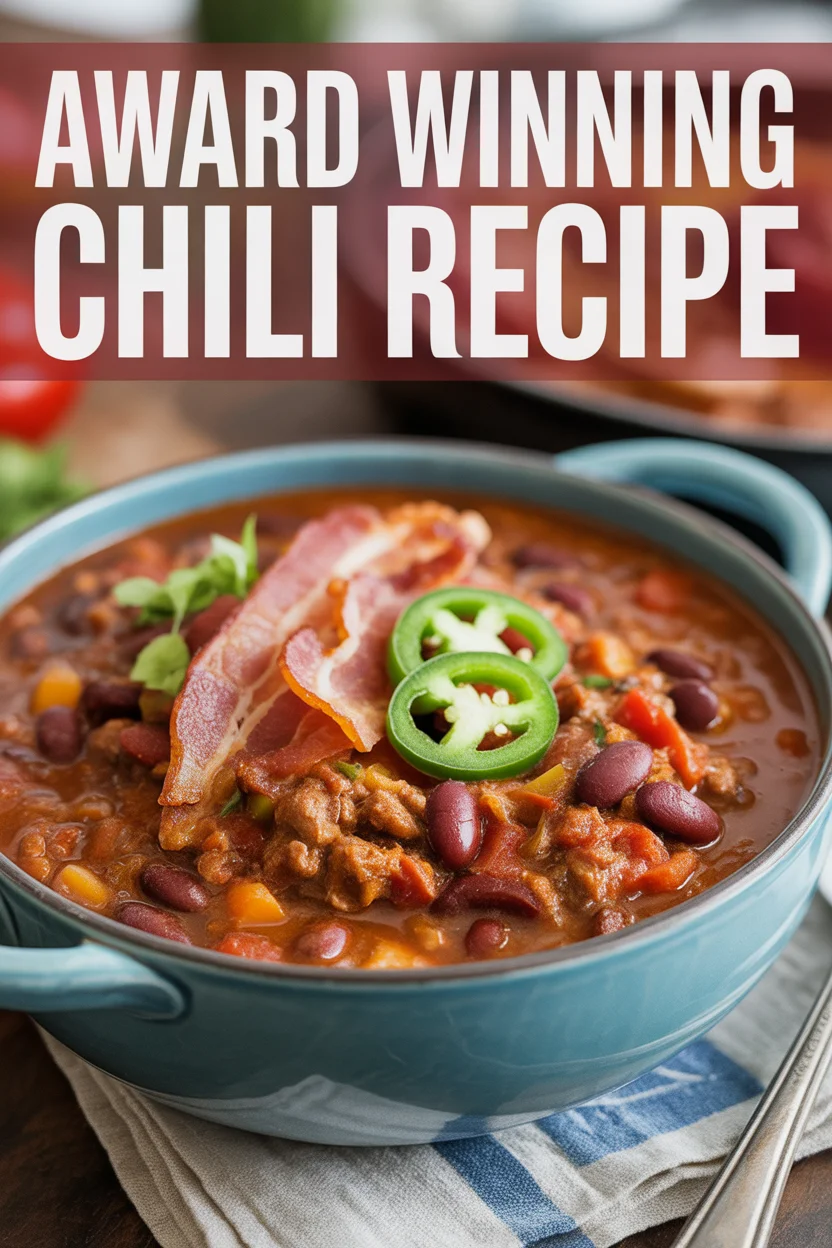 award winning chili recipe