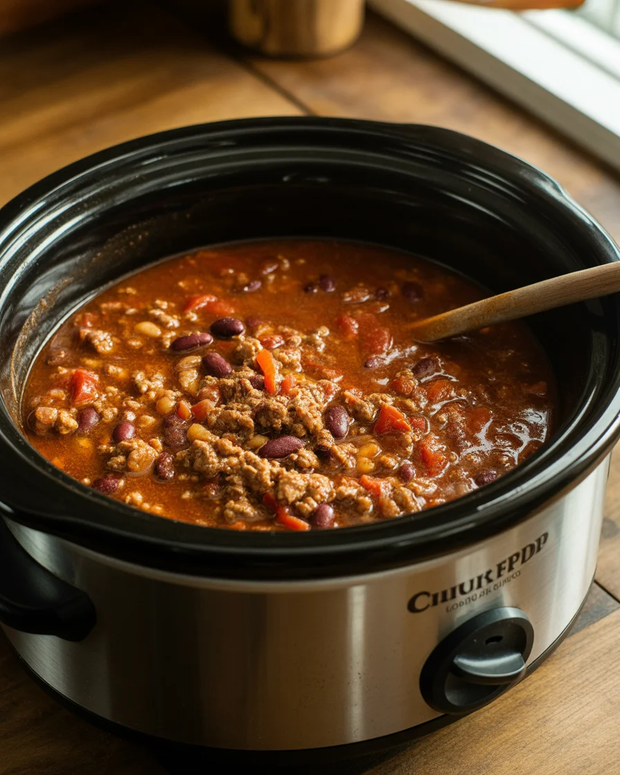 chili recipe slow cooker