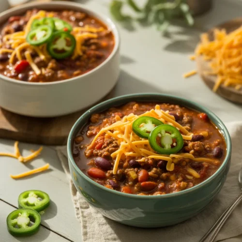 spicy chili recipe
