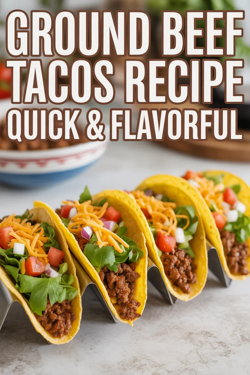 ground beef tacos recipe