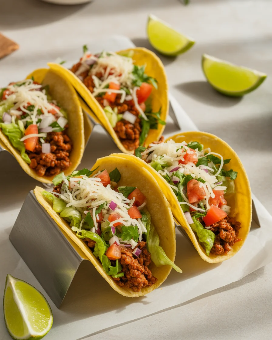 ground beef tacos recipe
