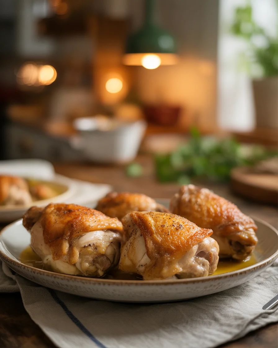 Juicy Baked Chicken Thighs Recipe – Simple & Tasty