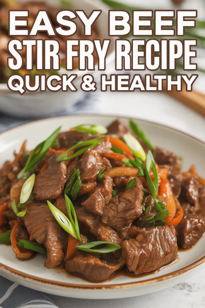 beef stir fry recipe