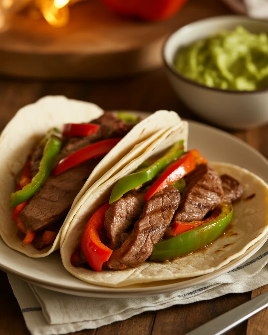 steak fajitas recipe