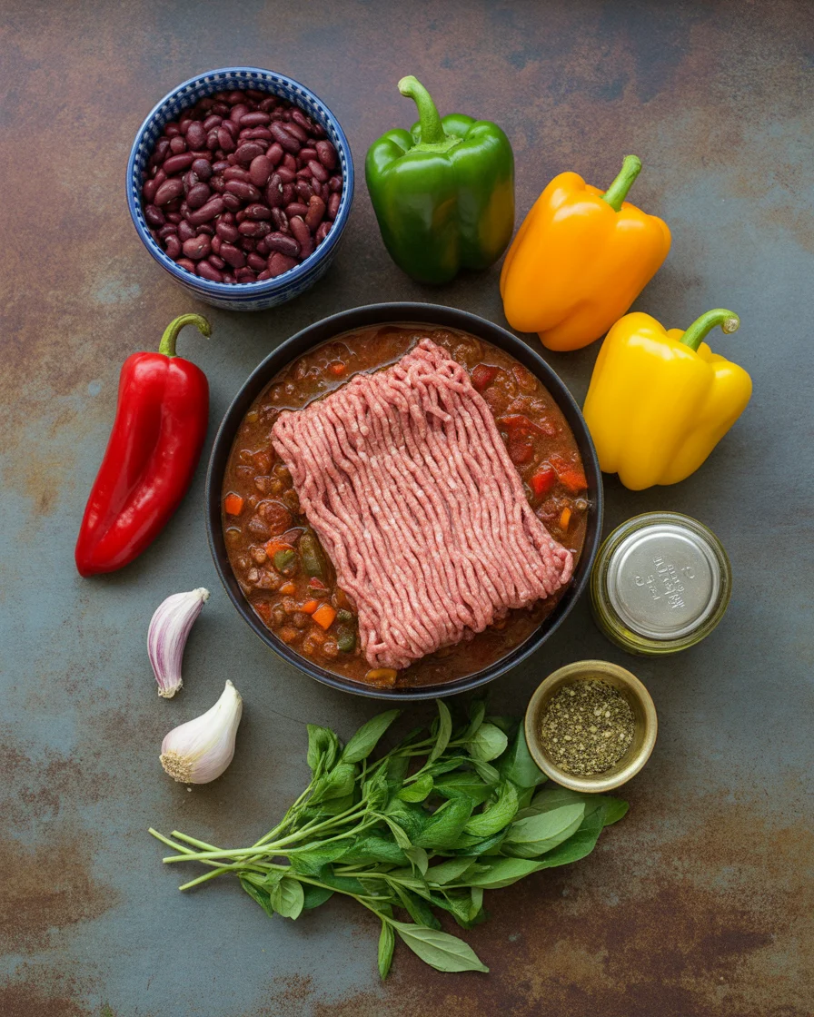 Classic Ground Beef Chili Recipe – Spicy & Delicious