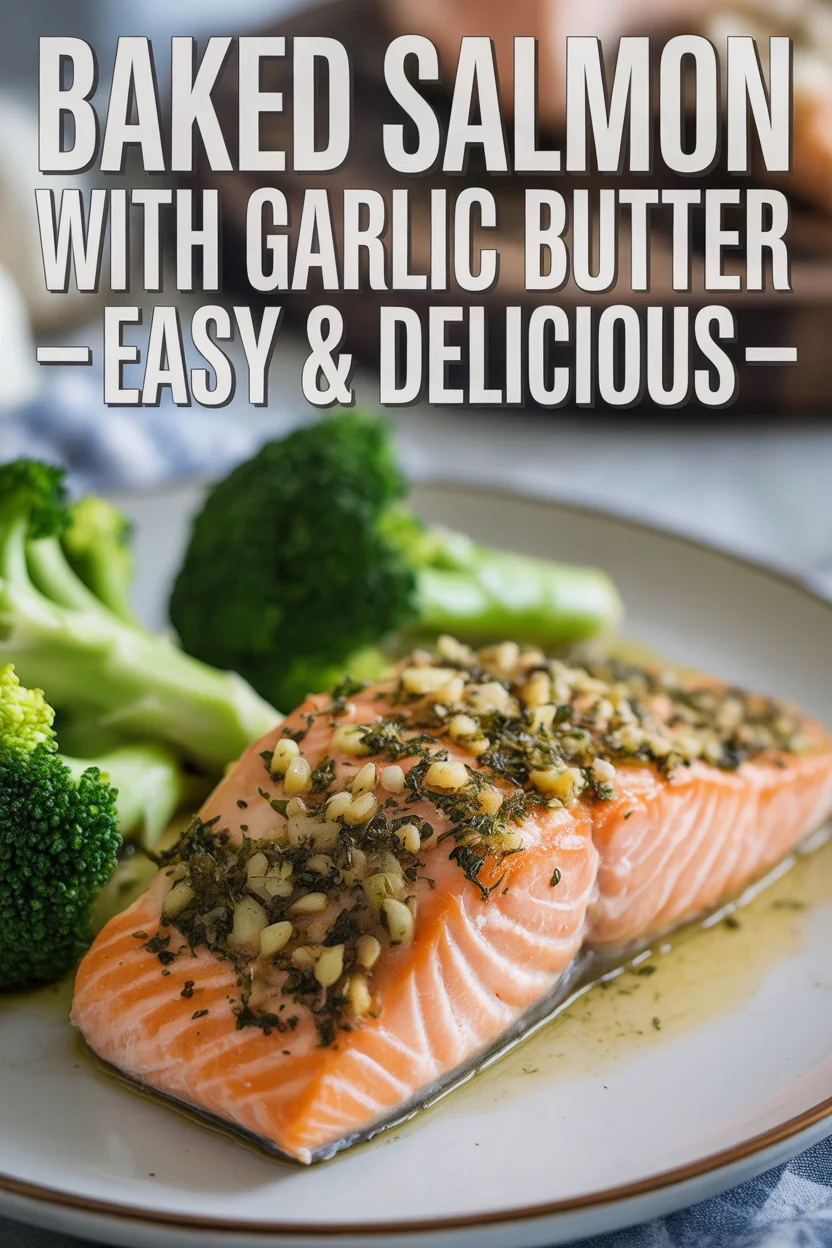 Baked Salmon with Garlic Butter – Easy & Delicious