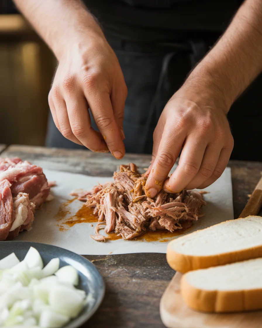 pulled pork sandwich recipe