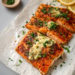 Garlic Butter baked salmon recipe 150x150