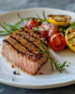 Grilled Tuna Steak Recipe – Healthy & Delicious