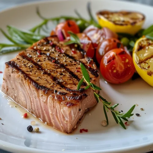Grilled Tuna Steak Recipe – Healthy & Delicious