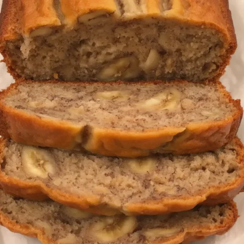Applesauce Eggless Banana Bread 2 Applesauce Eggless Banana Bread