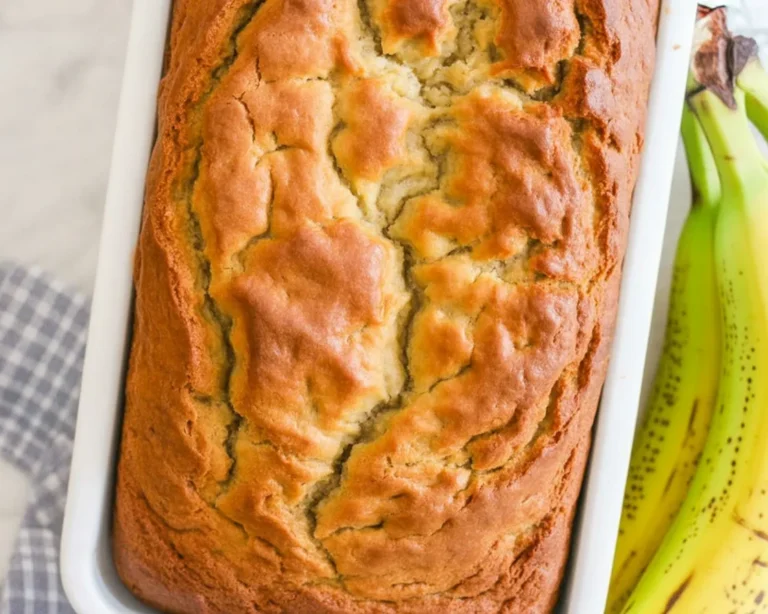 Moist banana bread made with almond flour, perfect for a healthy snack.