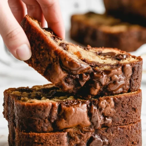 Banana Chocolate Chip Bread 2 Banana Chocolate Chip Bread