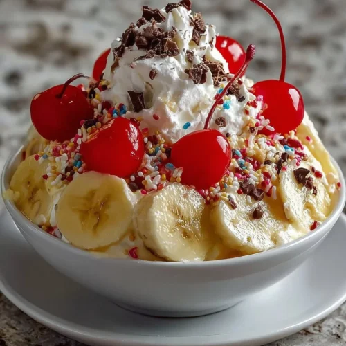 Banana Split Dessert Salad 2 Banana Split Dessert Salad