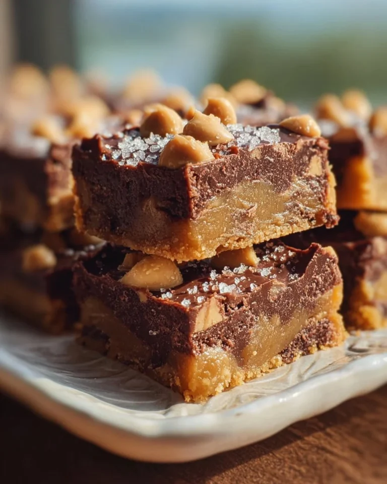 Delicious Better Than Anything Bars dessert recipe on a plate