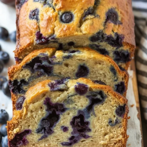 Blueberry Banana Bread 2 Blueberry Banana Bread