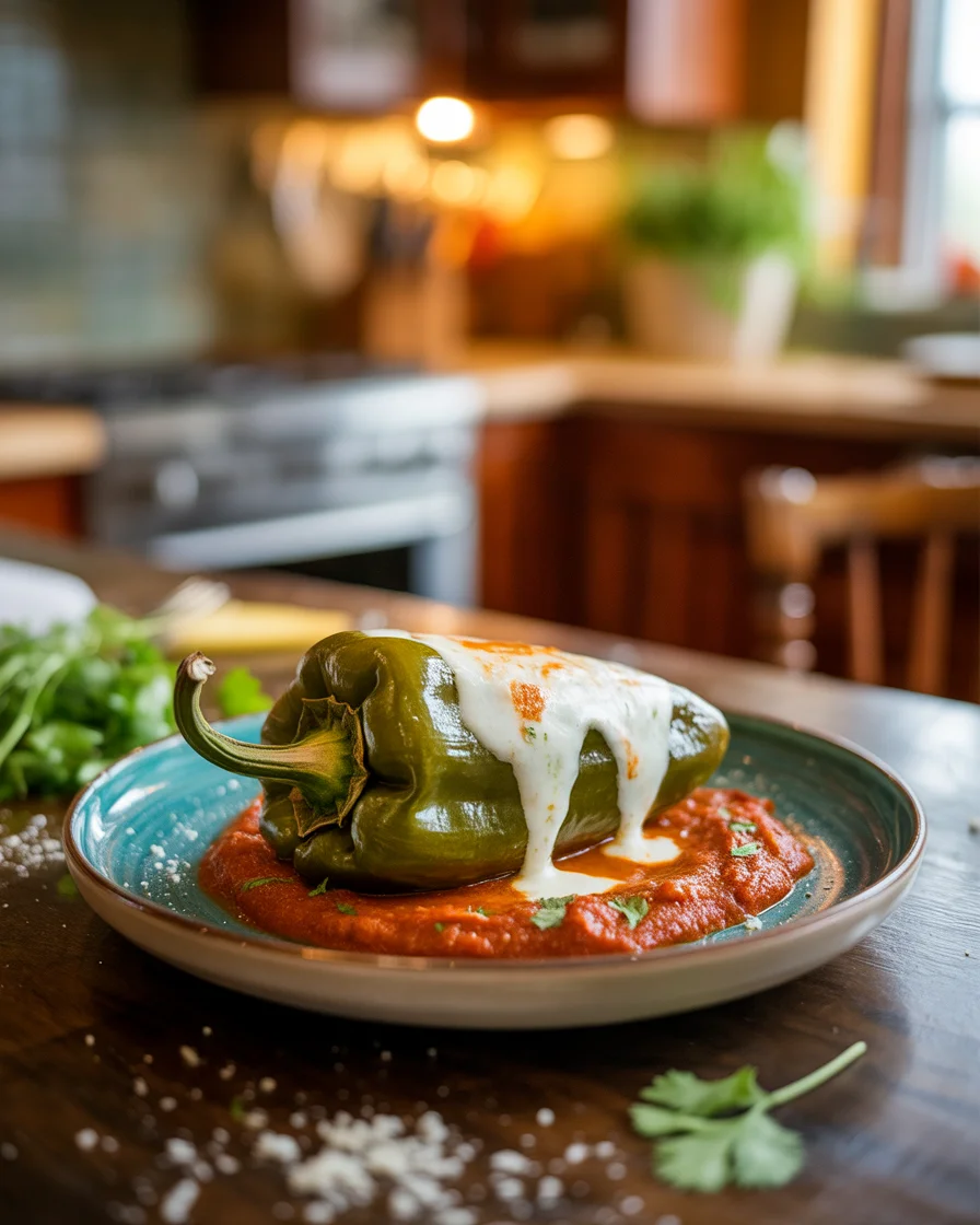 Cheese Stuffed Chili Rellenos