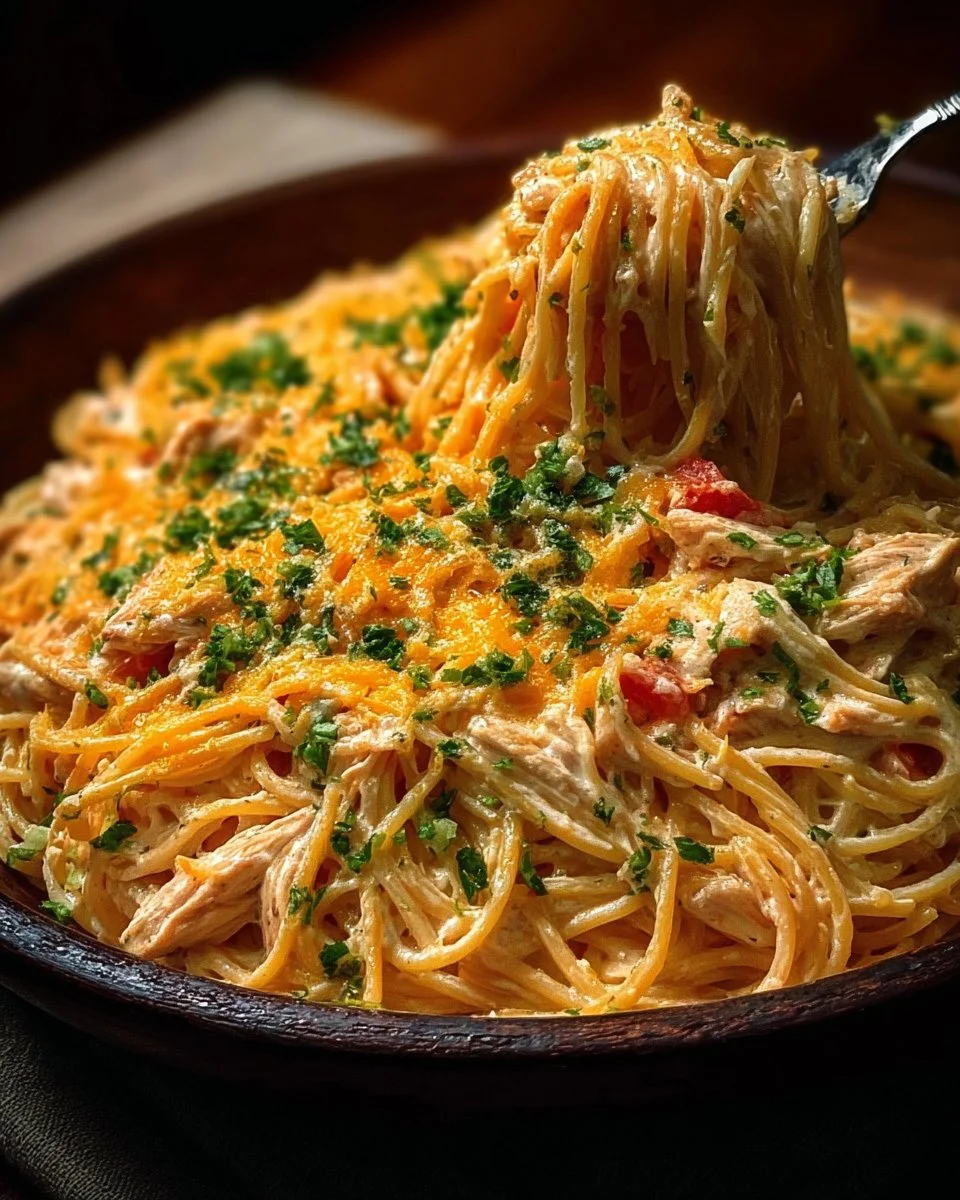 Cheesy Fast Cheesy Chicken Spaghetti Casserole, Creamy And Baked