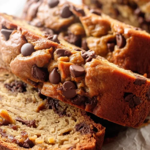 Chocolate Chip Banana Loaf 2 Chocolate Chip Banana Loaf