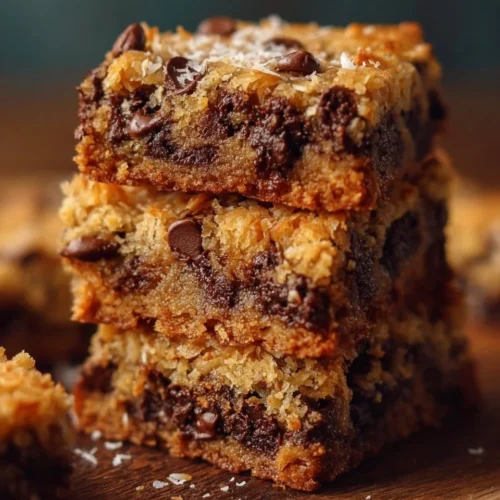 Coconut Toffee Chocolate Chip Cookie Bars 2 Coconut Toffee Chocolate Chip Cookie Bars