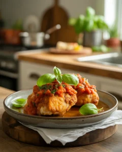 Crispy Chicken Parmesan Cutlets