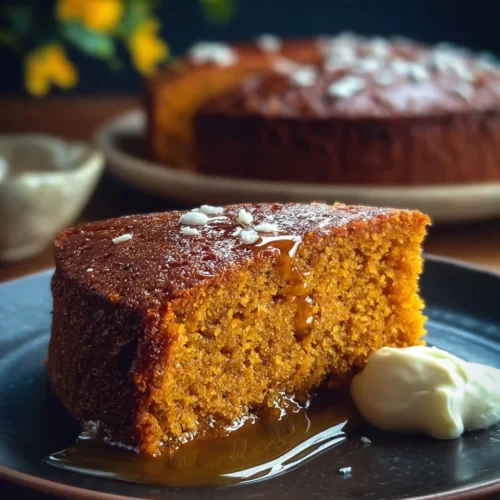 Flourless Sweet Potato Ginger Cake