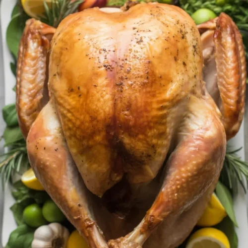 Garlic Herb Roasted Turkey 2 Garlic Herb Roasted Turkey
