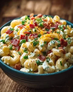 Jalapeno Popper Macaroni Salad