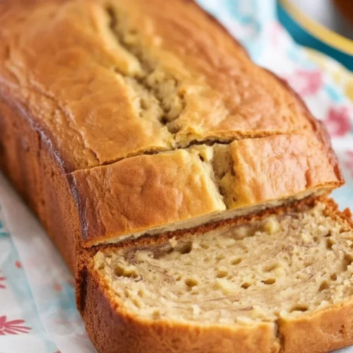 Moist Sour Cream Banana Bread