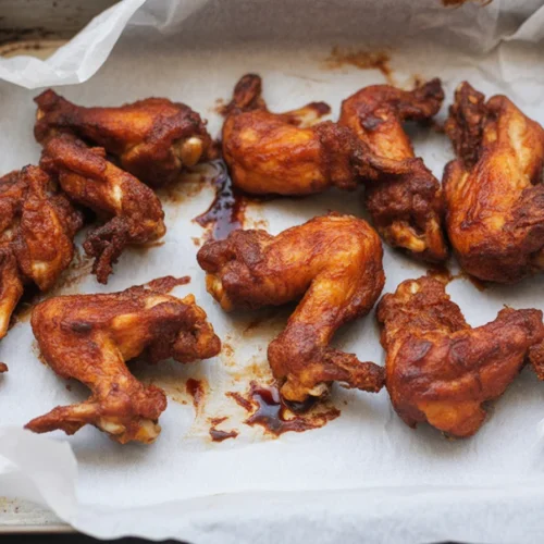 Oven Baked BBQ Chicken Wings