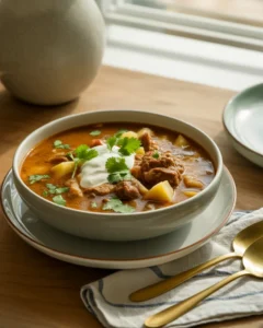 Pork Green Chile Stew