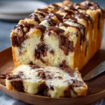 Delicious Pull-Apart Cookie Dough Cheesecake Loaf ready to be served