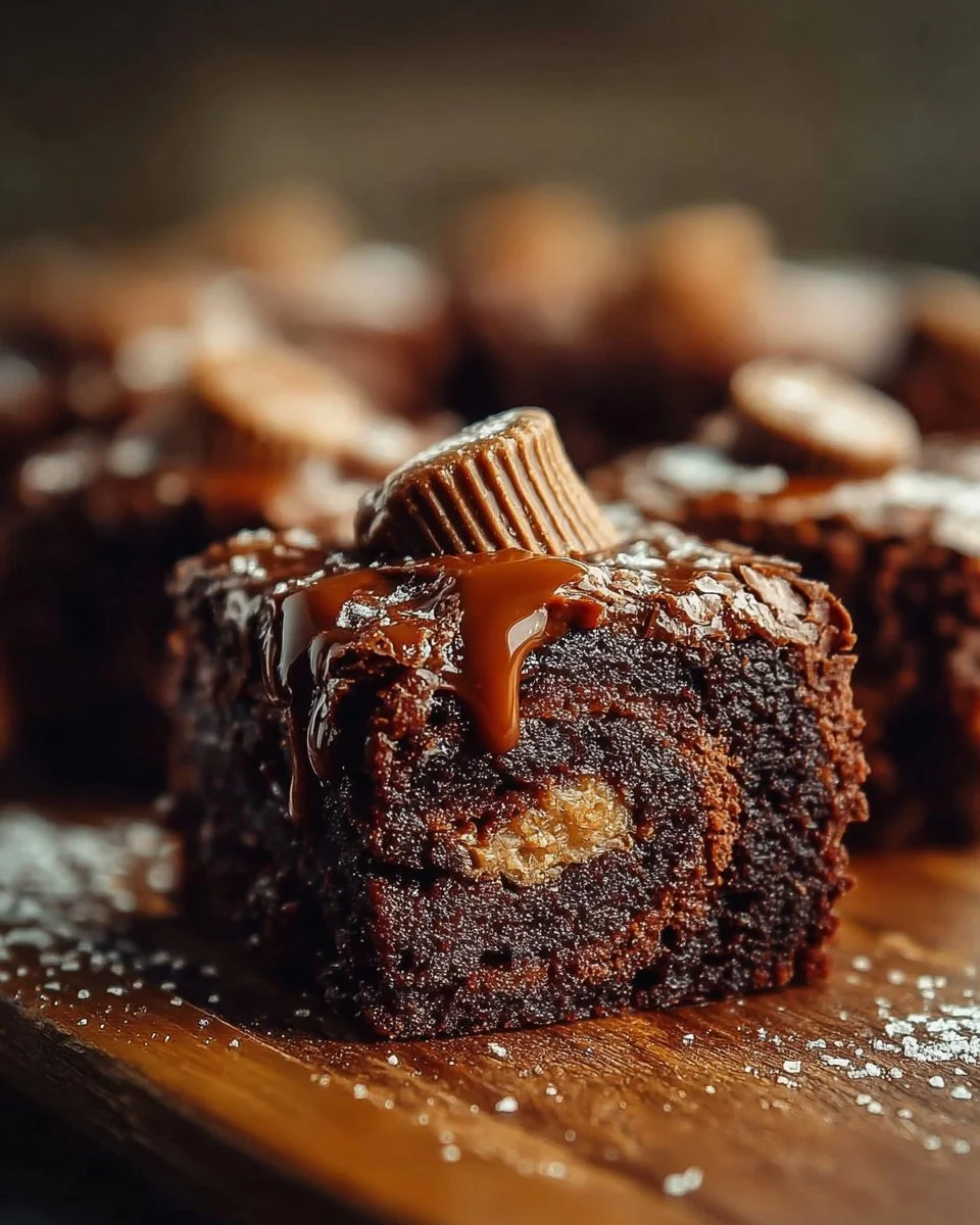 Grilled Rolo Rolo Brownies