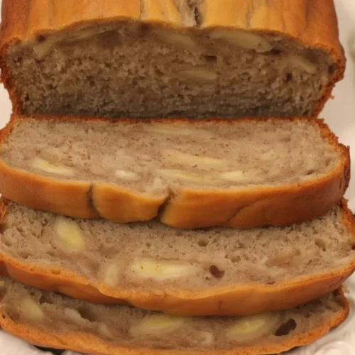 Vegetable Oil Eggless Banana Bread