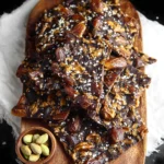 4 Ingredient Viral Snickers Date Bark 150x150