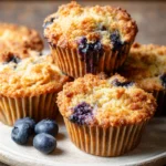 Blueberry Coconut Flour Muffins 150x150