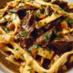 Slow Cooker Beef and Noodles 150x150