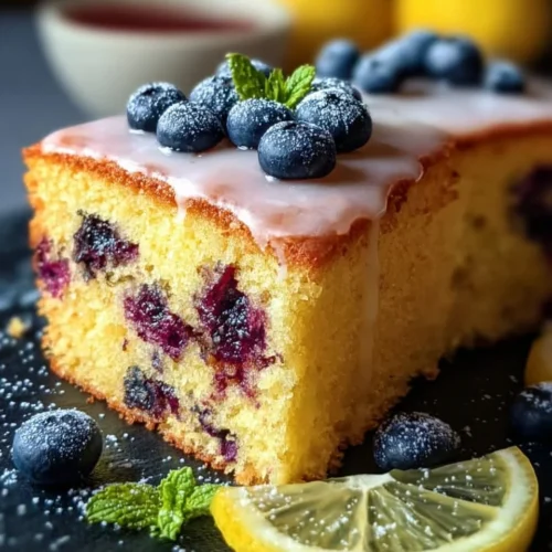 Blueberry Lemonade Buttermilk Cake 2 Blueberry Lemonade Buttermilk Cake