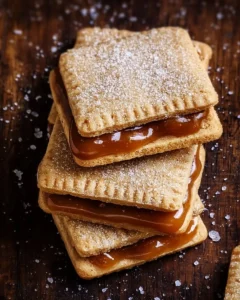 Freshly baked Brown Sugar Pop Tart Cookies on a cooling rack