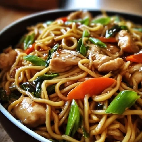 Chicken Lo Mein 2 Chicken Lo Mein