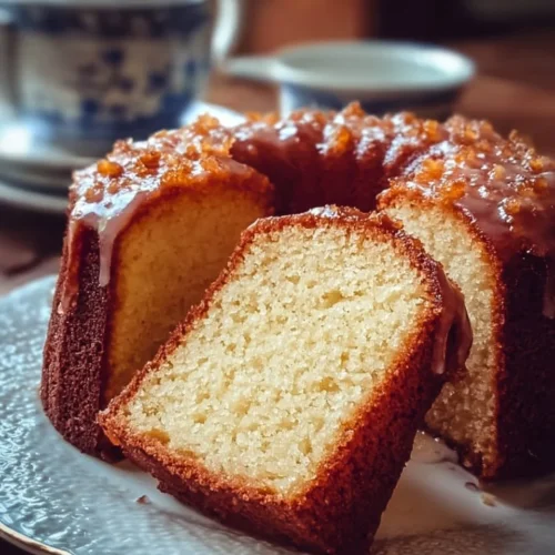 Cinnamon Brown Sugar Pound Cake