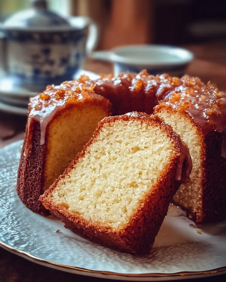 Cinnamon Brown Sugar Pound Cake