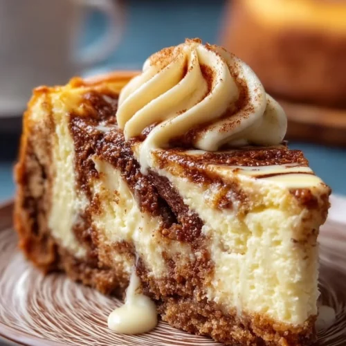 Cinnamon Swirl Cheesecake