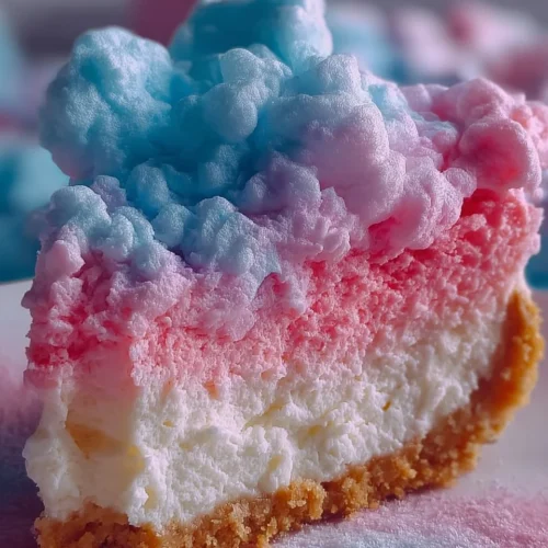 Cotton Candy Cheesecake