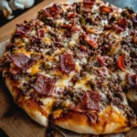Giant burger pizza with meat cheese and bacon sl 2025 10 25 140237 150x150 1