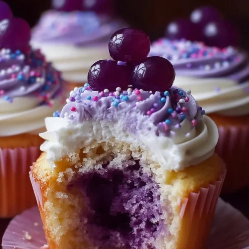 Grape Soda Cupcakes 2 Grape Soda Cupcakes