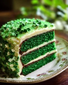 Green Velvet Layer Cake